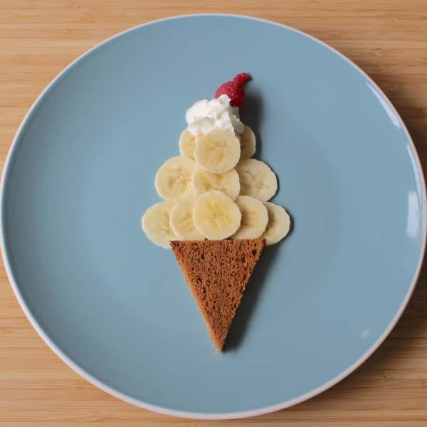 Food art ice-cream