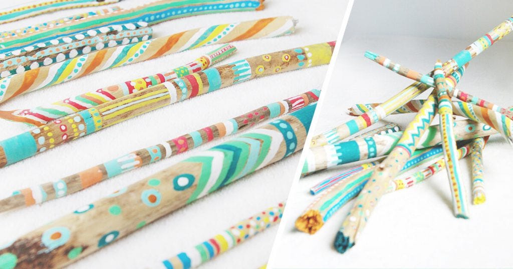 DIY Indian Sticks