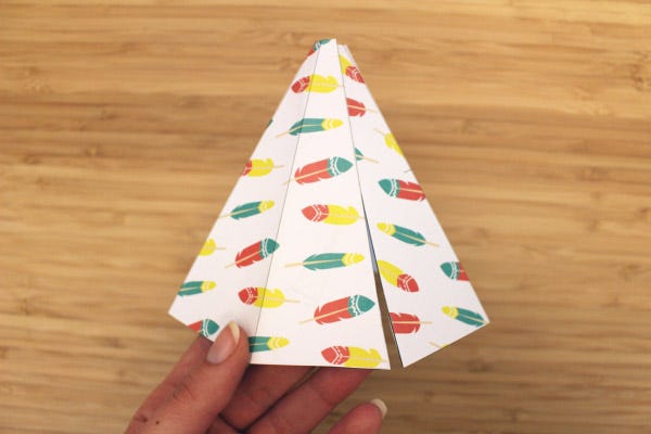 DIY Paper Teepee