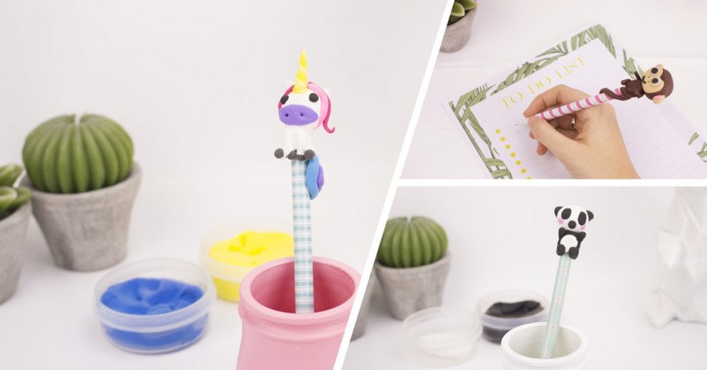 DIY Polymer clay animals