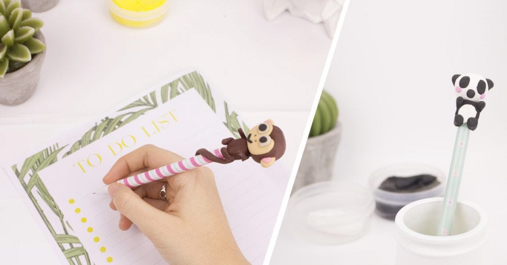 DIY Polymer clay animals