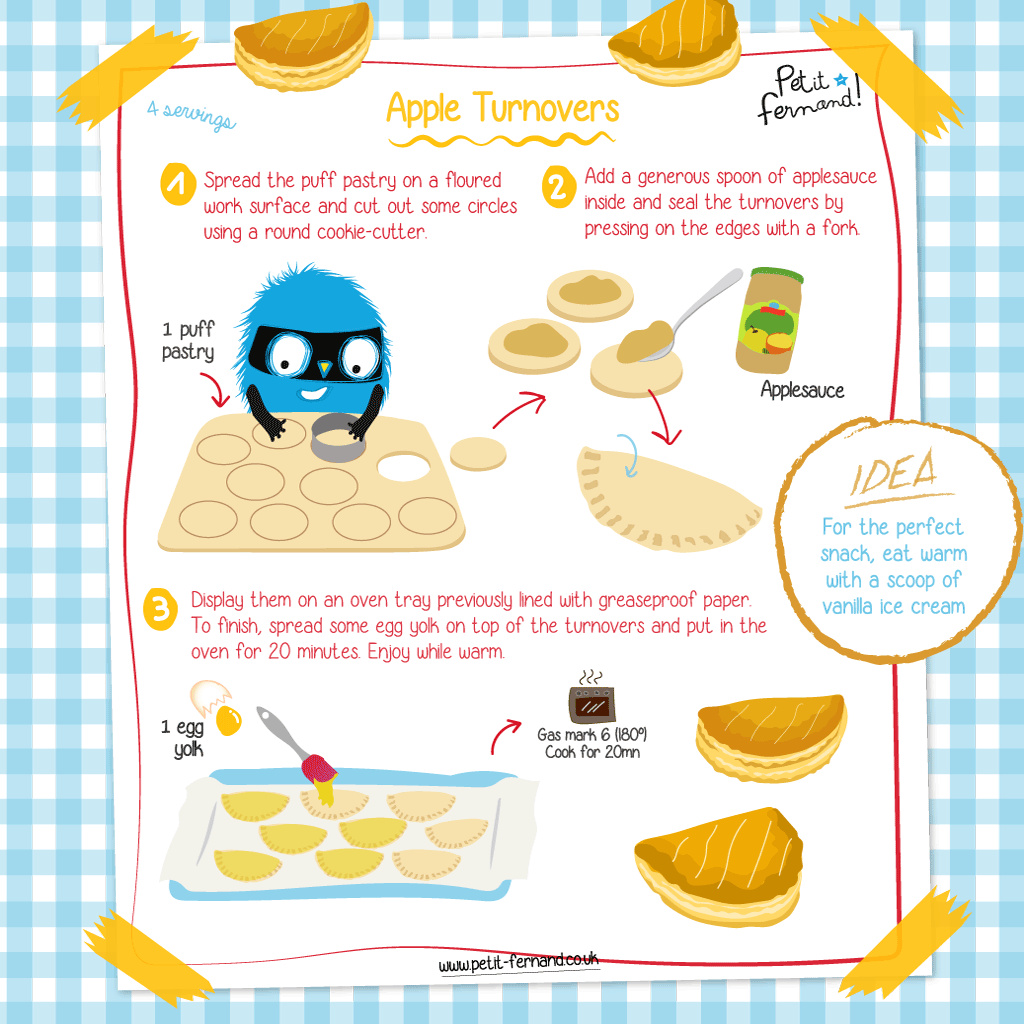 Apple Turnovers Recipe