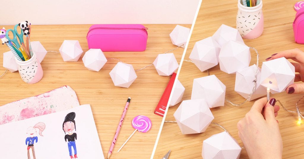 DIY electric garland