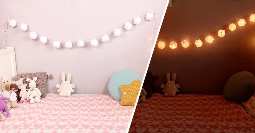 DIY electric garland