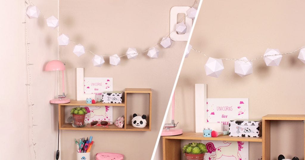 DIY electric garland