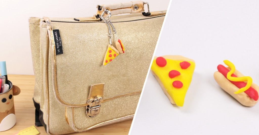 DIY Polymer clay keyrings