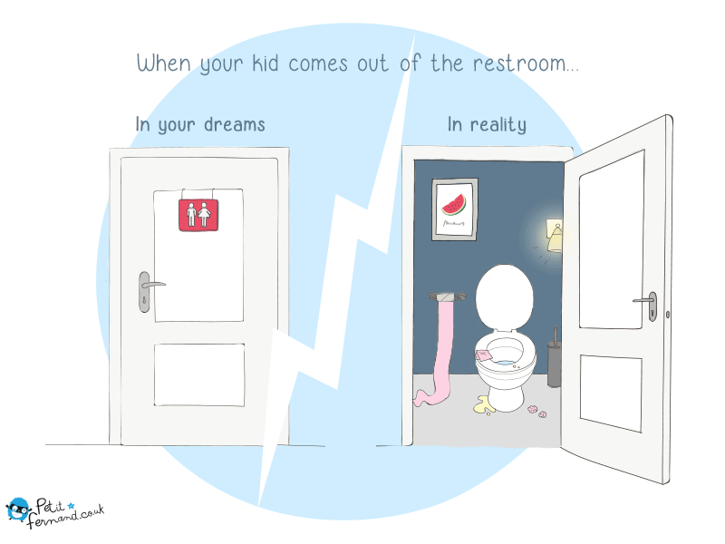 Parenting humour comic strips