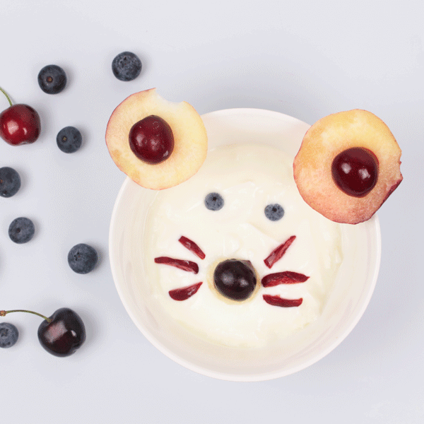 Food Art Ideas for Kids: Cream Cheese