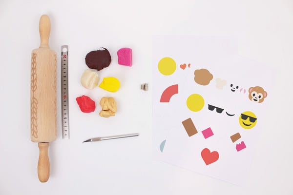 DIY Emoji Magnets