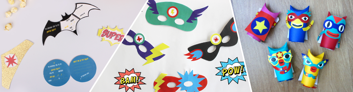 Superhero birthday party