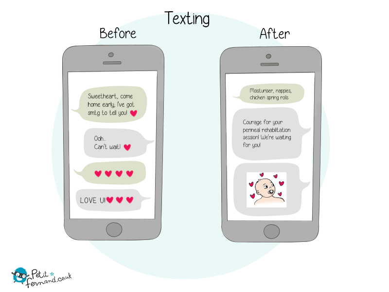 When your calls and texts only concern your kids now… Welcome to parenting! 
