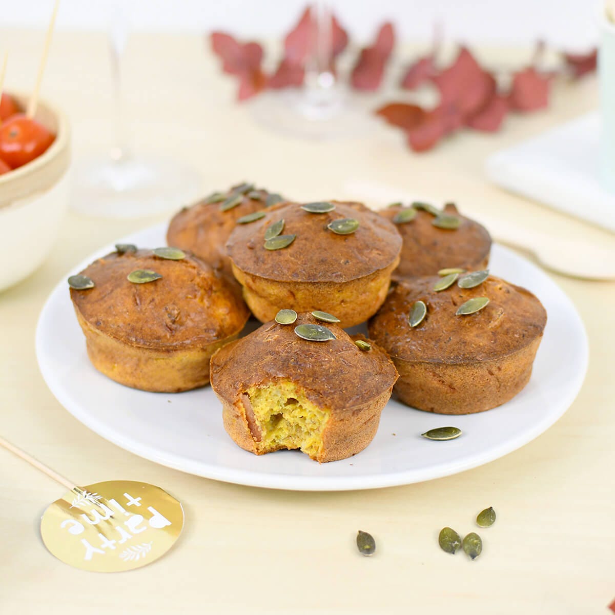 Don’t miss our super easy pumpkin and comte cheese muffins recipe!