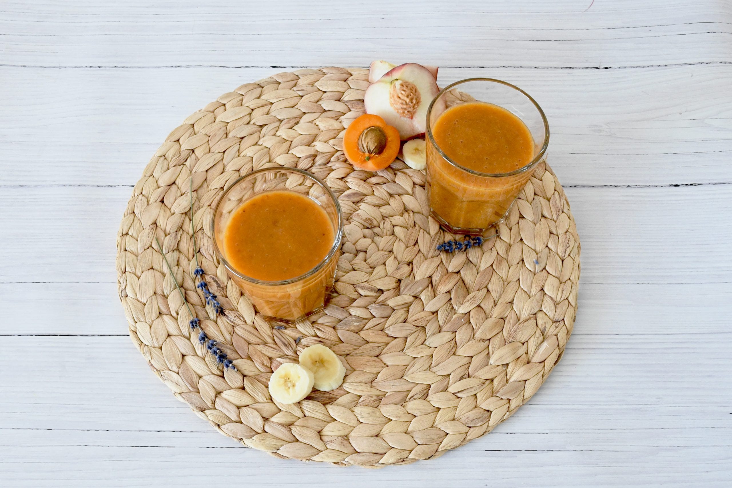 smoothie peach